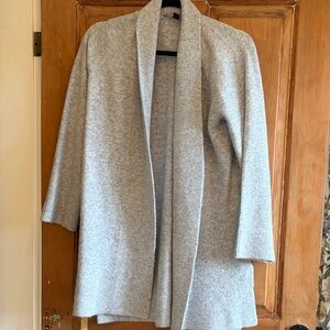 Ann Taylor long and thick open cardigan